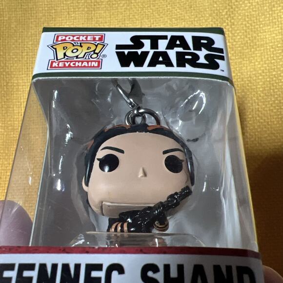 NEW Funko Pocket POP! Keychain Star Wars Fennec Shand The Book of Boba Fett NIB - Picture 7 of 7